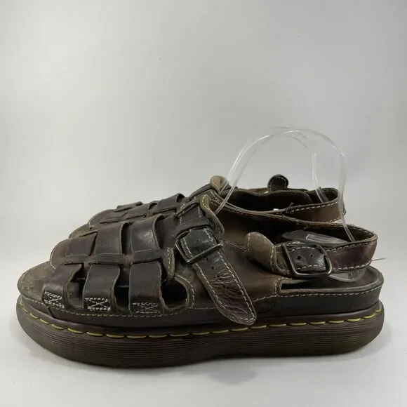 Dr Martens Vintage Chunky Sandals Mens Size 13 US Y2K Fisherman England 12 UK